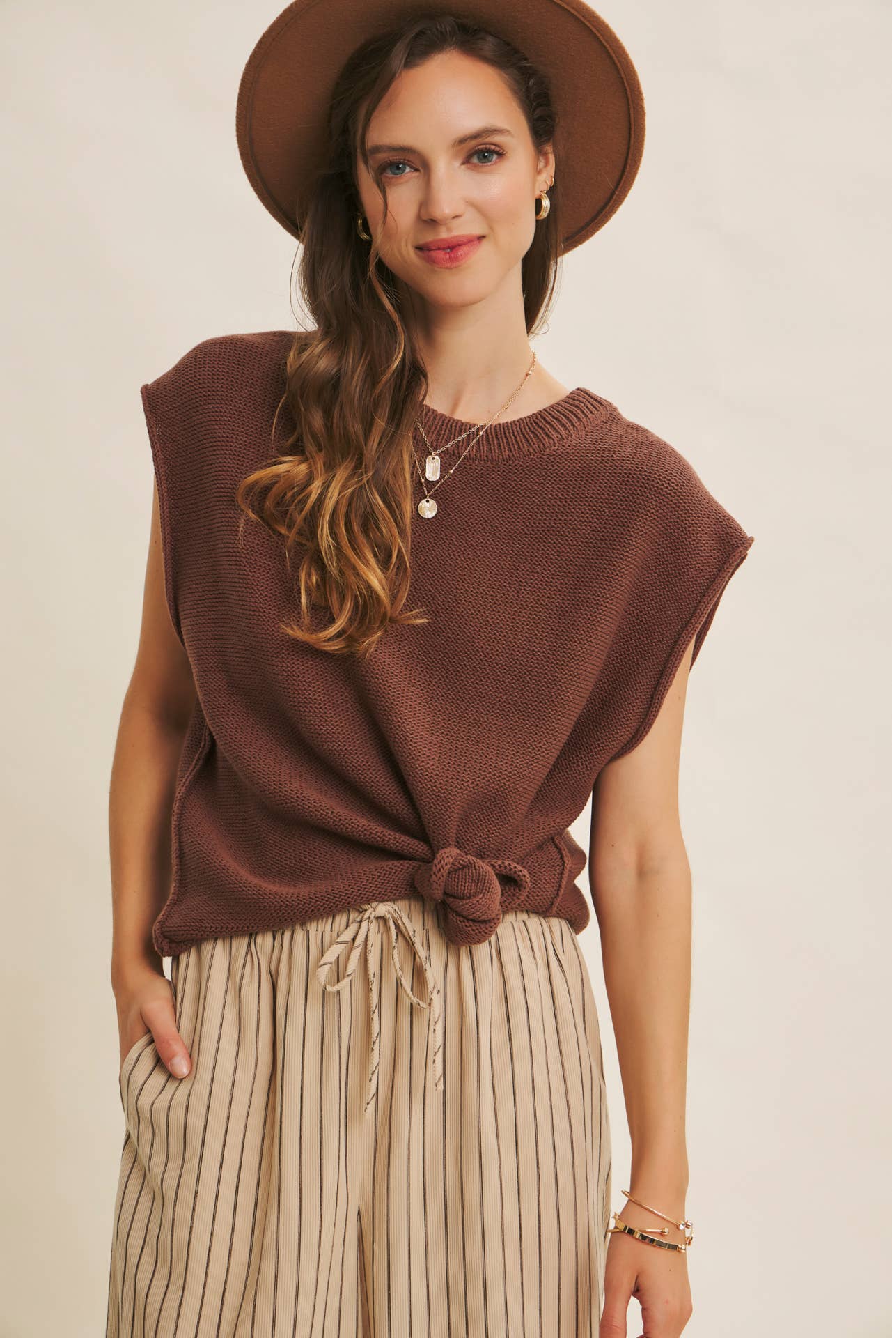Eff Essn Vest Top
