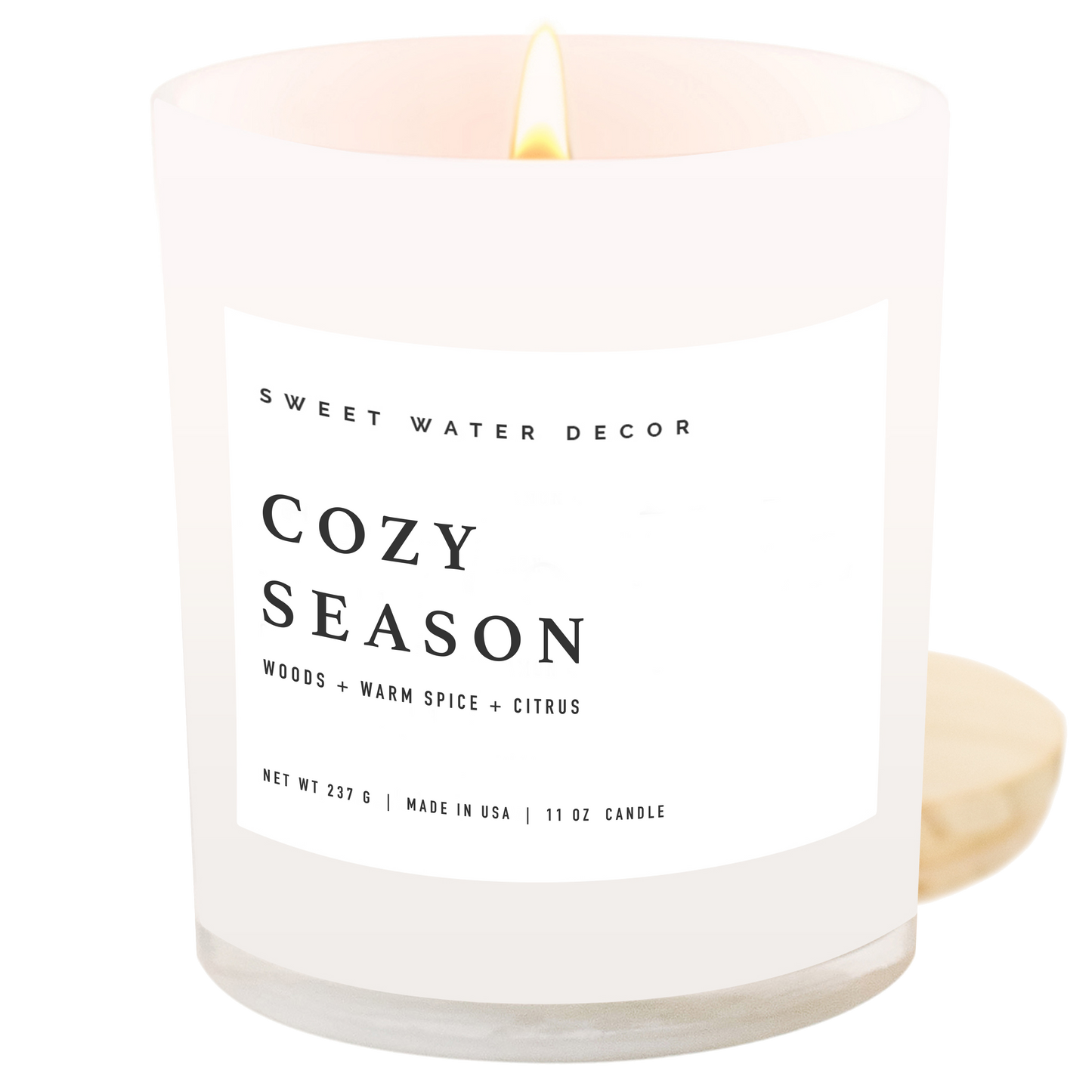 Cozy Season 11 oz Soy Candle - Fall Decor & Gifts