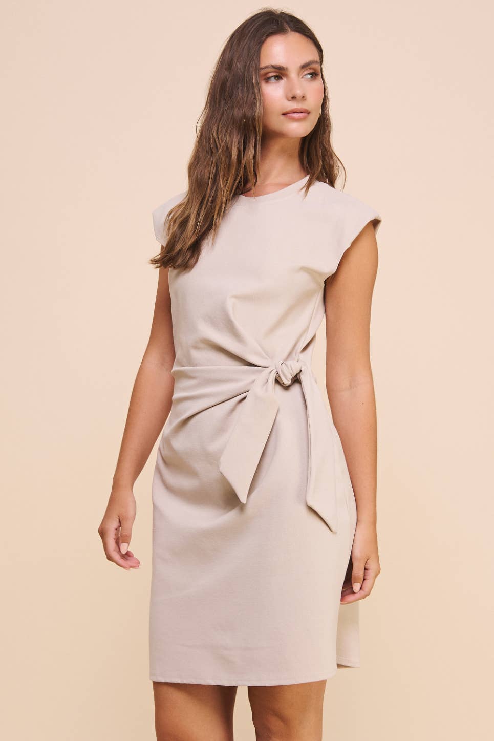 Mila Dress Taupe