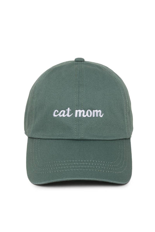 Cat Mom Baseball Cap