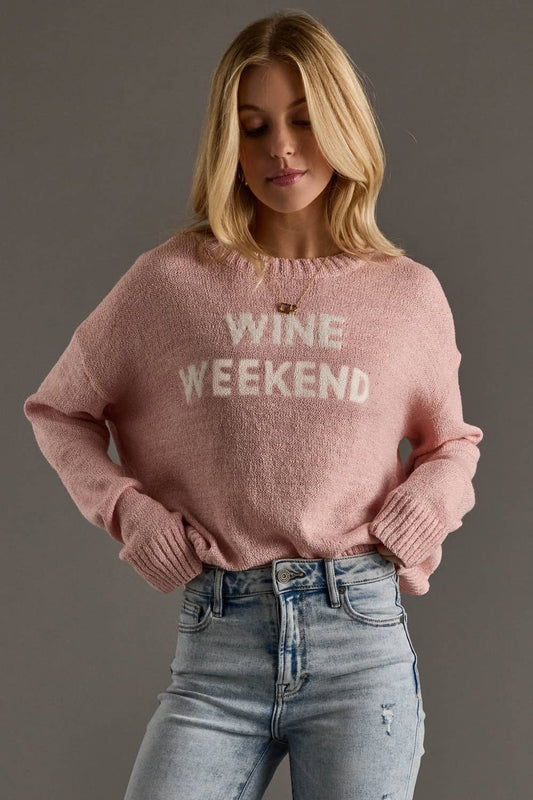 Wine Weekend Sweater