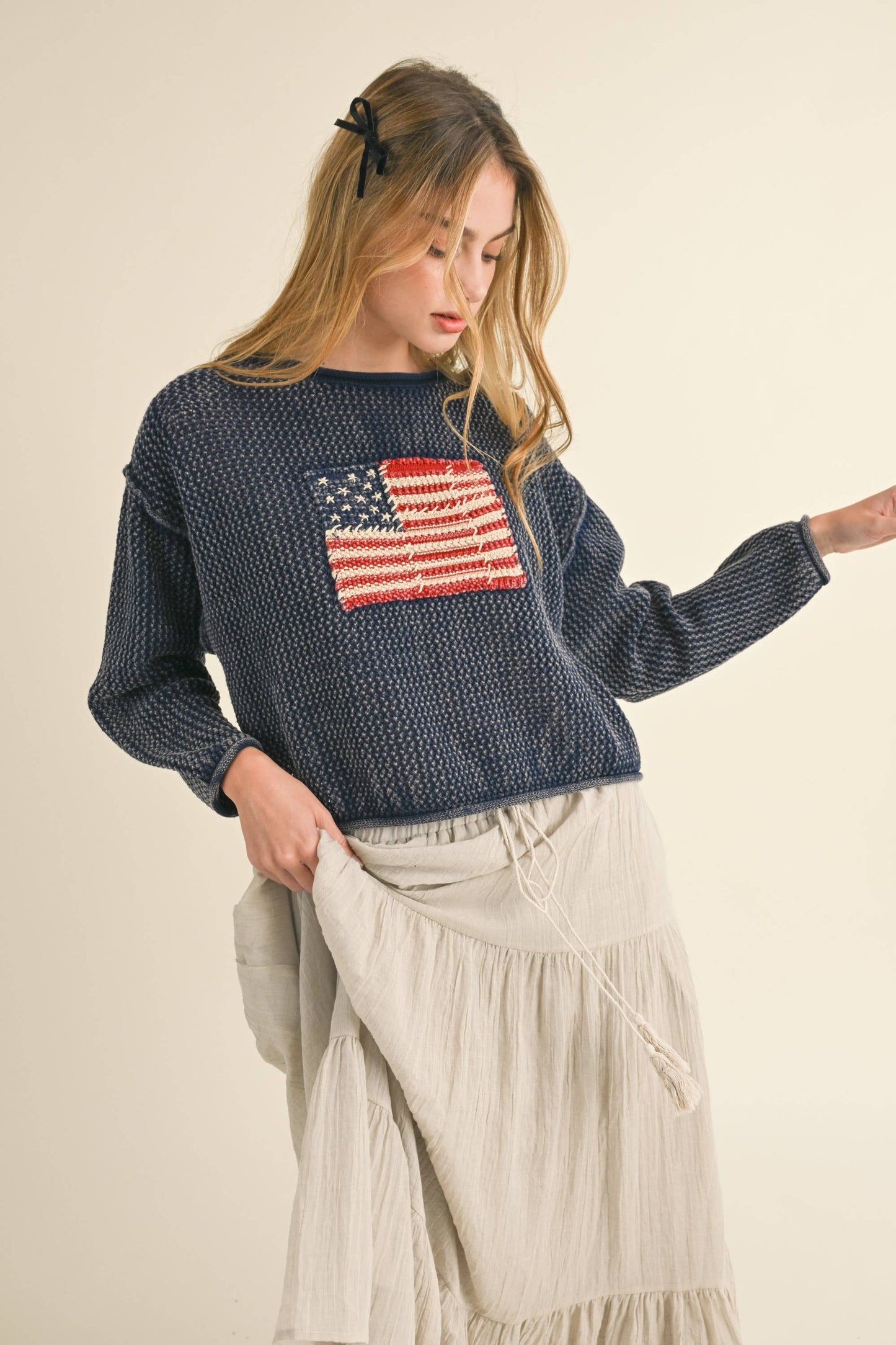 Flag Knitted Sweater