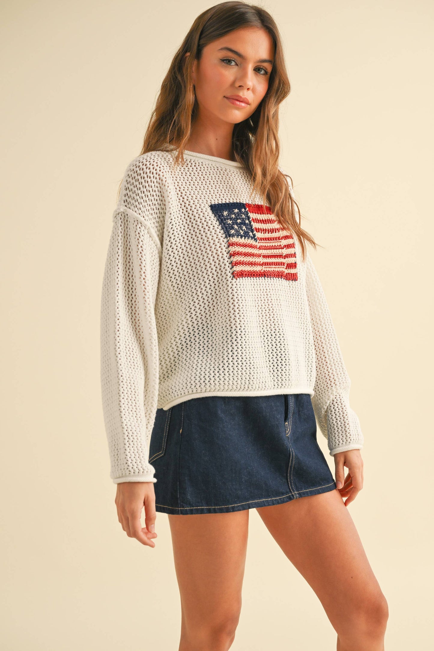Flag Knitted Sweater