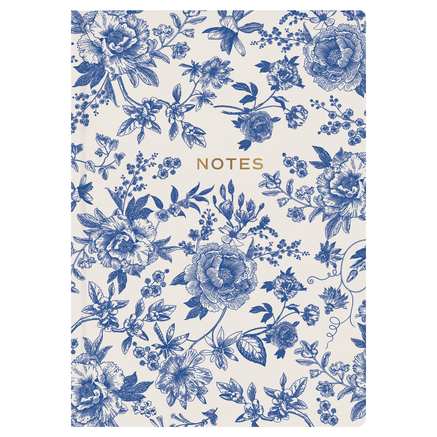 Blue Delft Notes Journal - Home Decor