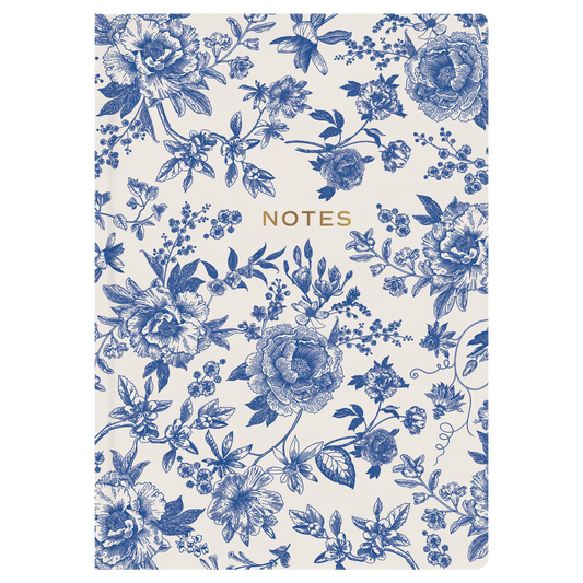Blue Delft Notes Journal - Home Decor