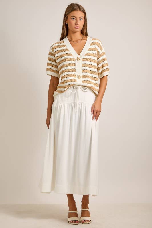 Nautical Stripe Cardigan