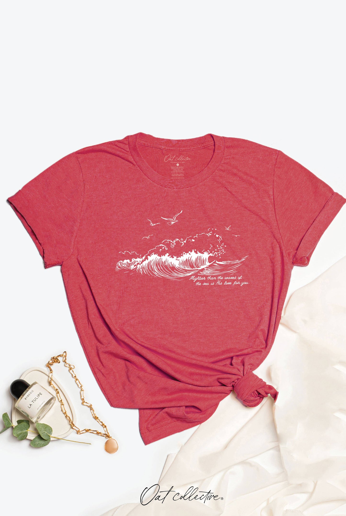 MIGHTIER THAN THE WAVES Graphic T-shirt