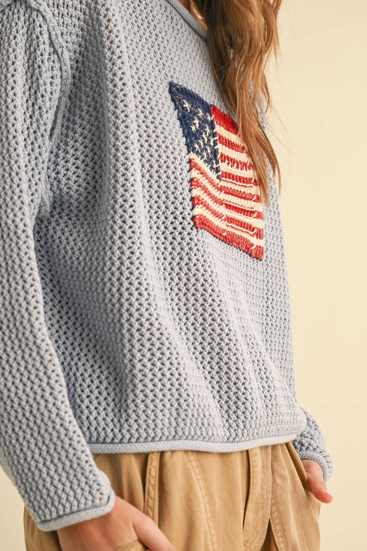 Flag Knitted Sweater
