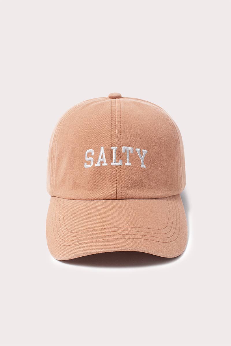 LCAP2078 - Salty Stone Washed Baseball Cap.