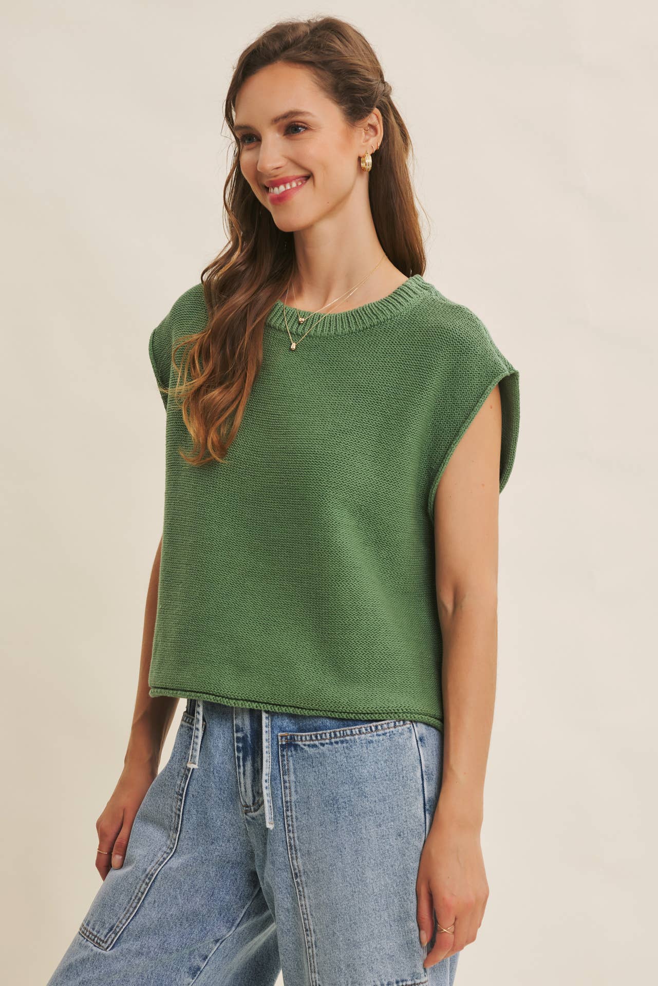 Eff Essn Vest Top