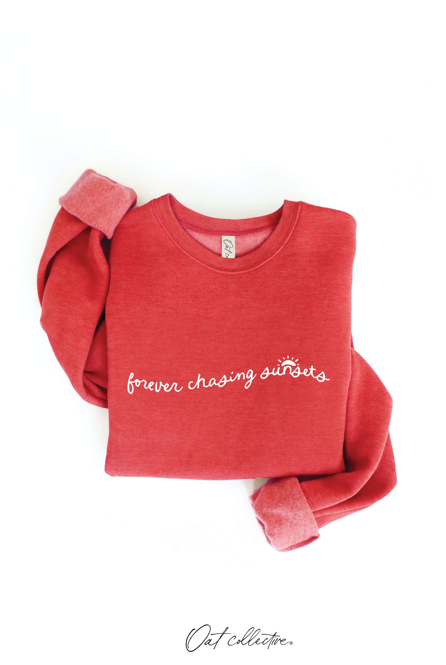 FOREVER CHASING SUNSETS  Graphic Sweatshirt