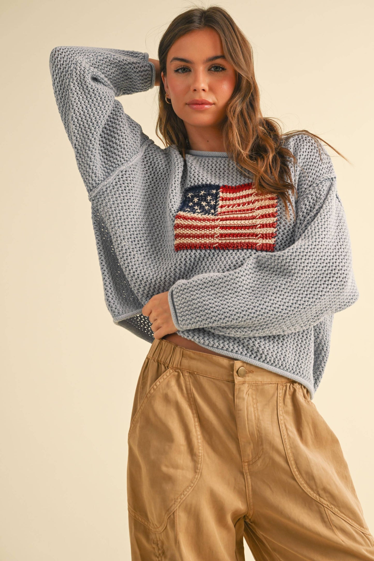 Flag Knitted Sweater