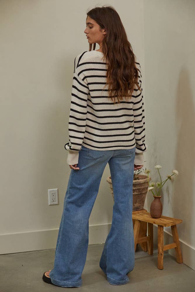 W1160 | STELLA STRIPE CARDIGAN