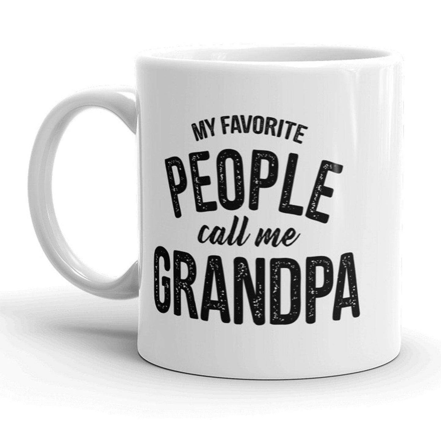 My Favorite People Call Me Grandpa Coffee Mug
