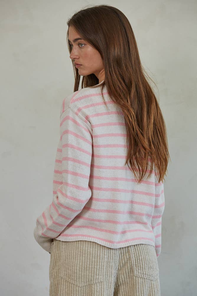 W1160 | STELLA STRIPE CARDIGAN