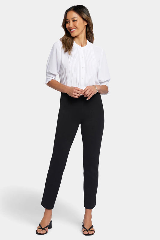 Pull On Flare Ankle Trouser