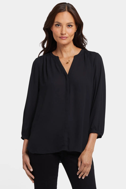 Pintuck Blouse