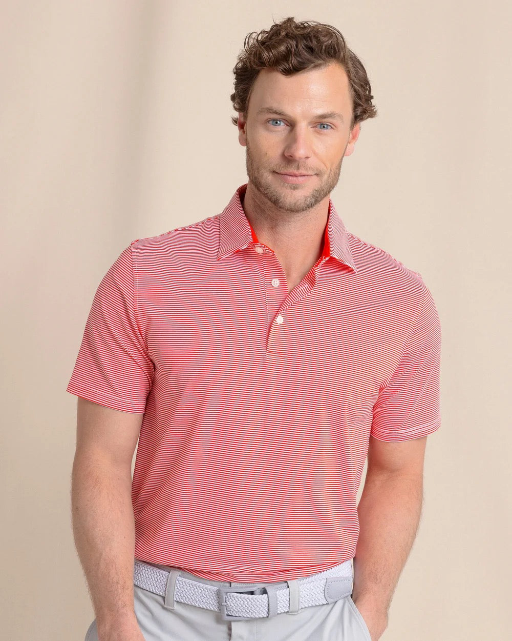 brrr-eeze Meadowbrook Stripe Polo