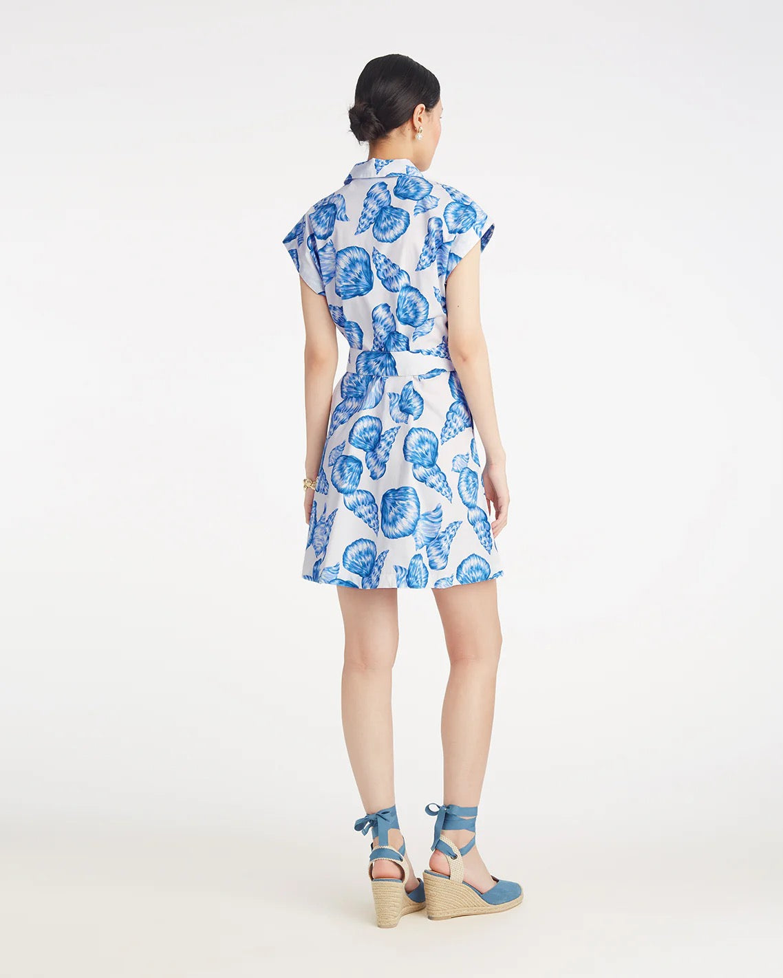 Trisha Shirtdress in Seashells