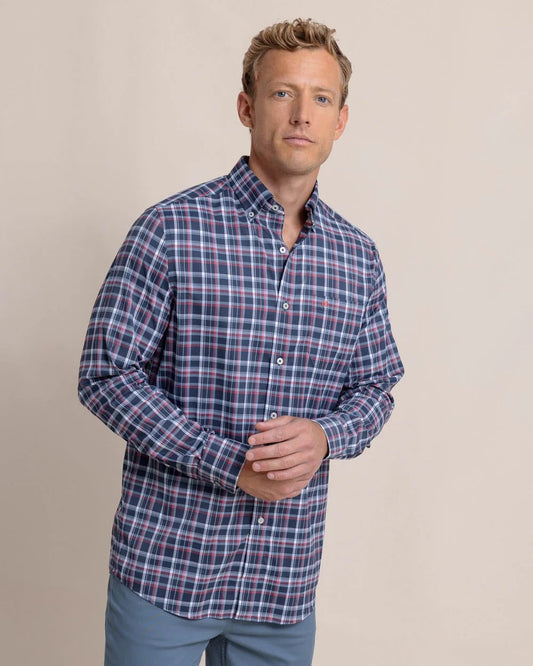 Salt Grass Plaid Sportshirt