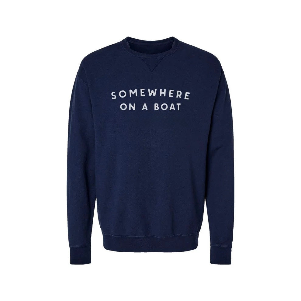 Somewhere On A Boat Graphic Sweatshirt