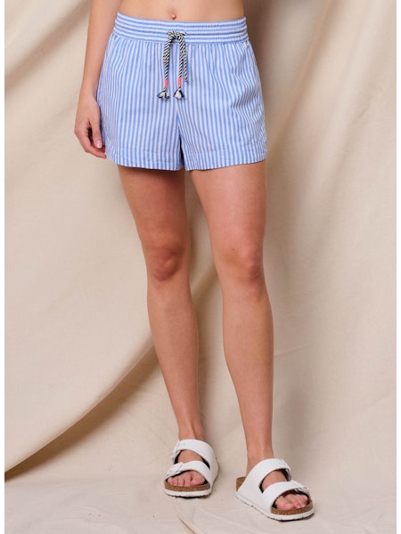 Chambray Stripe Short