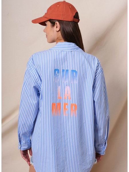 Oversized Shirt-Sur La Mer