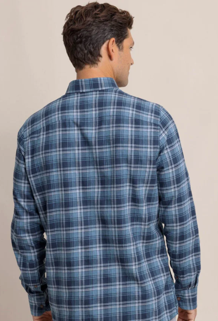 Stillwater Plaid Long Sleeve Sport Shirt