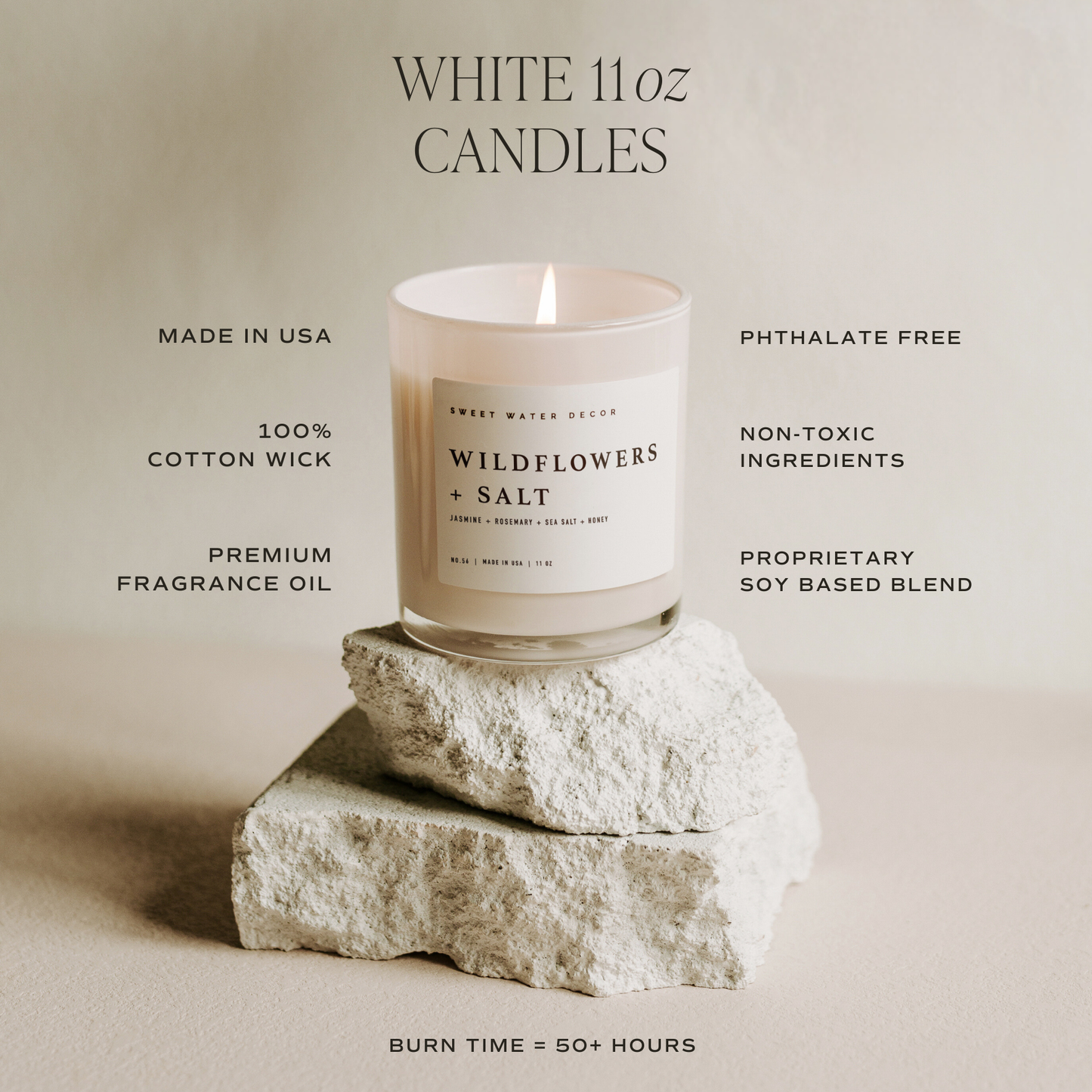 Hello Fall 11 oz Soy Candle - Fall Decor and Gifts