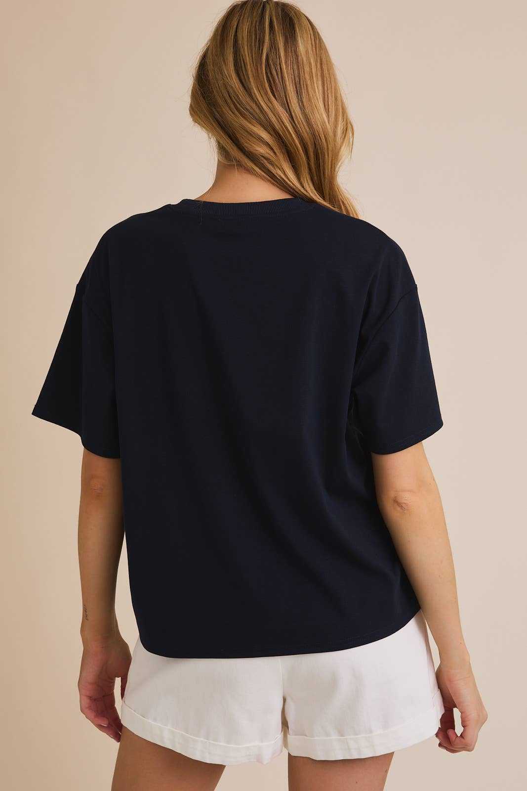 Crew Neck "USA" T-Shirt