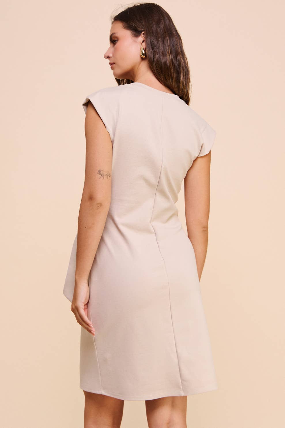 Mila Dress Taupe
