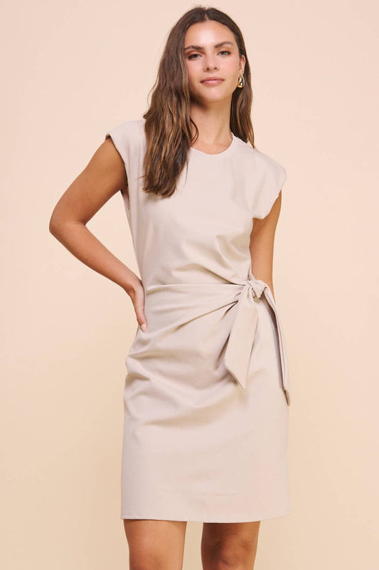 Mila Dress Taupe