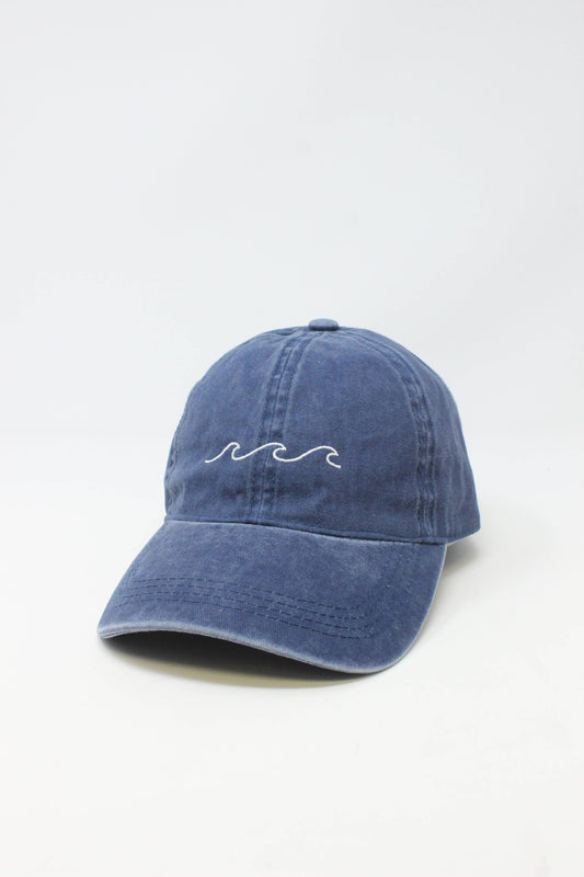 "Waves"  Baseball Cap