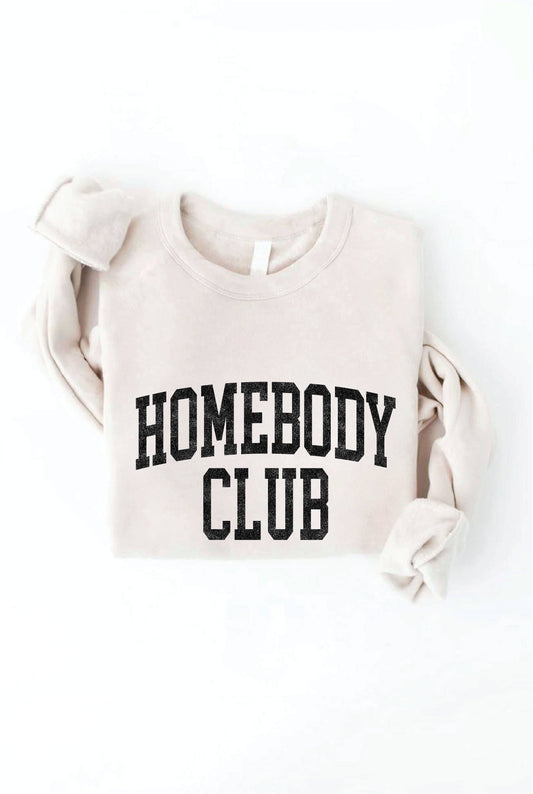 Homebody Club Graphic Sweatshirt