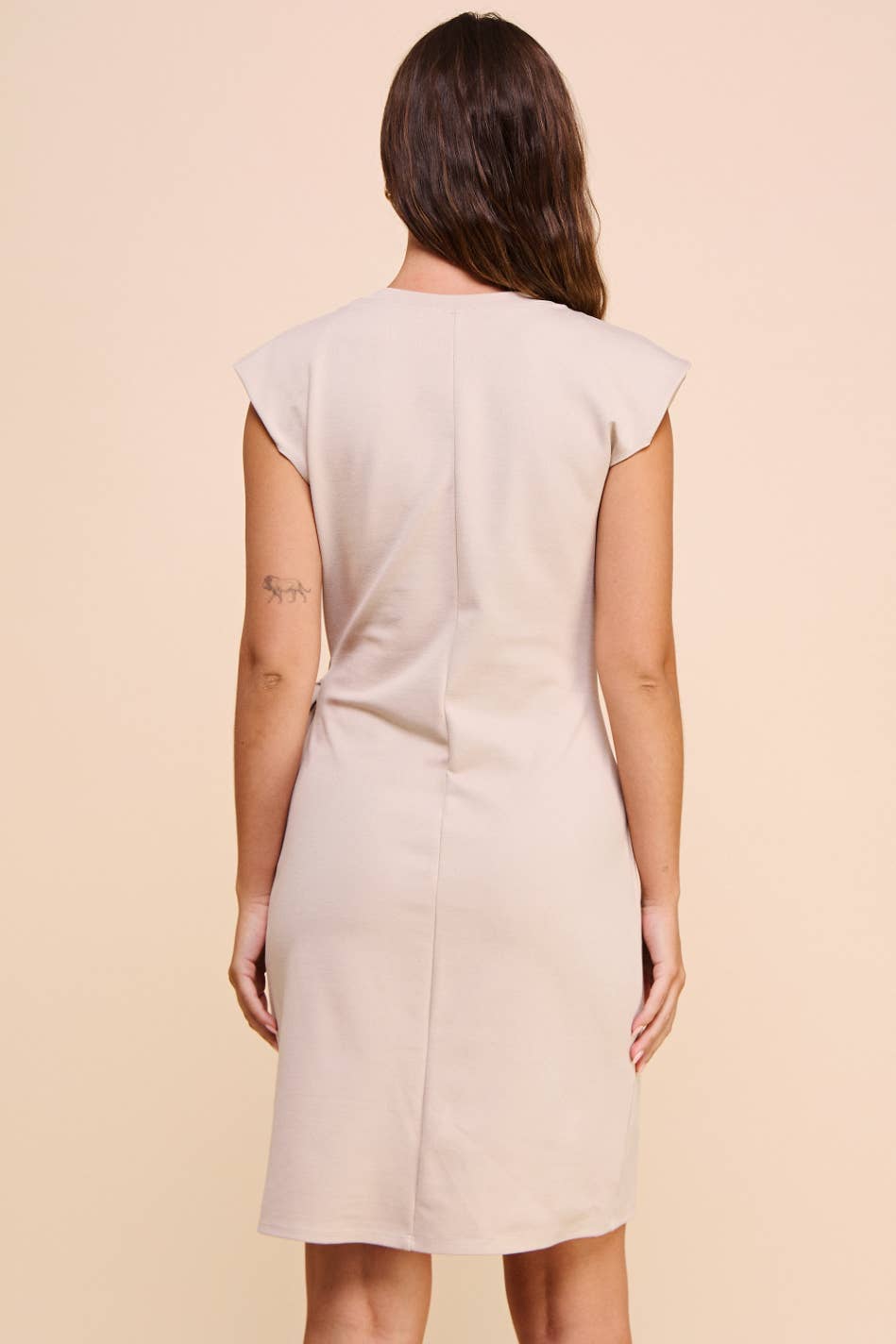 Mila Dress Taupe