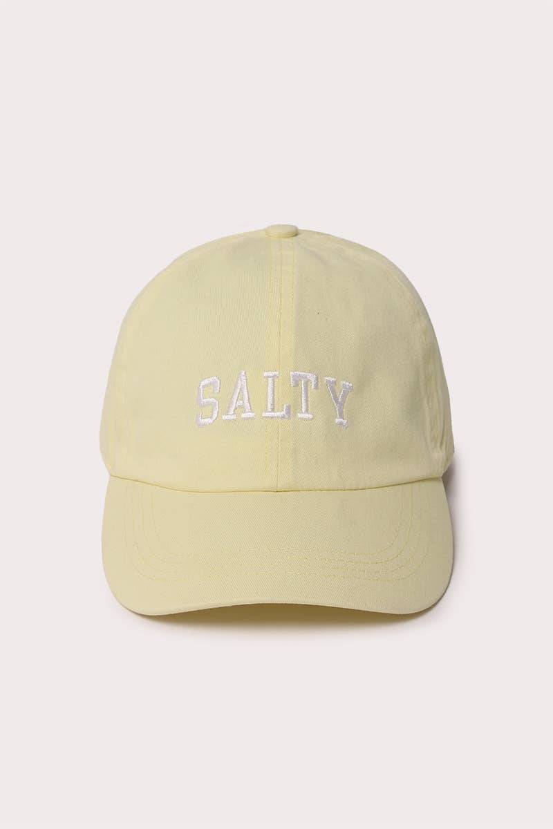 LCAP2078 - Salty Stone Washed Baseball Cap.
