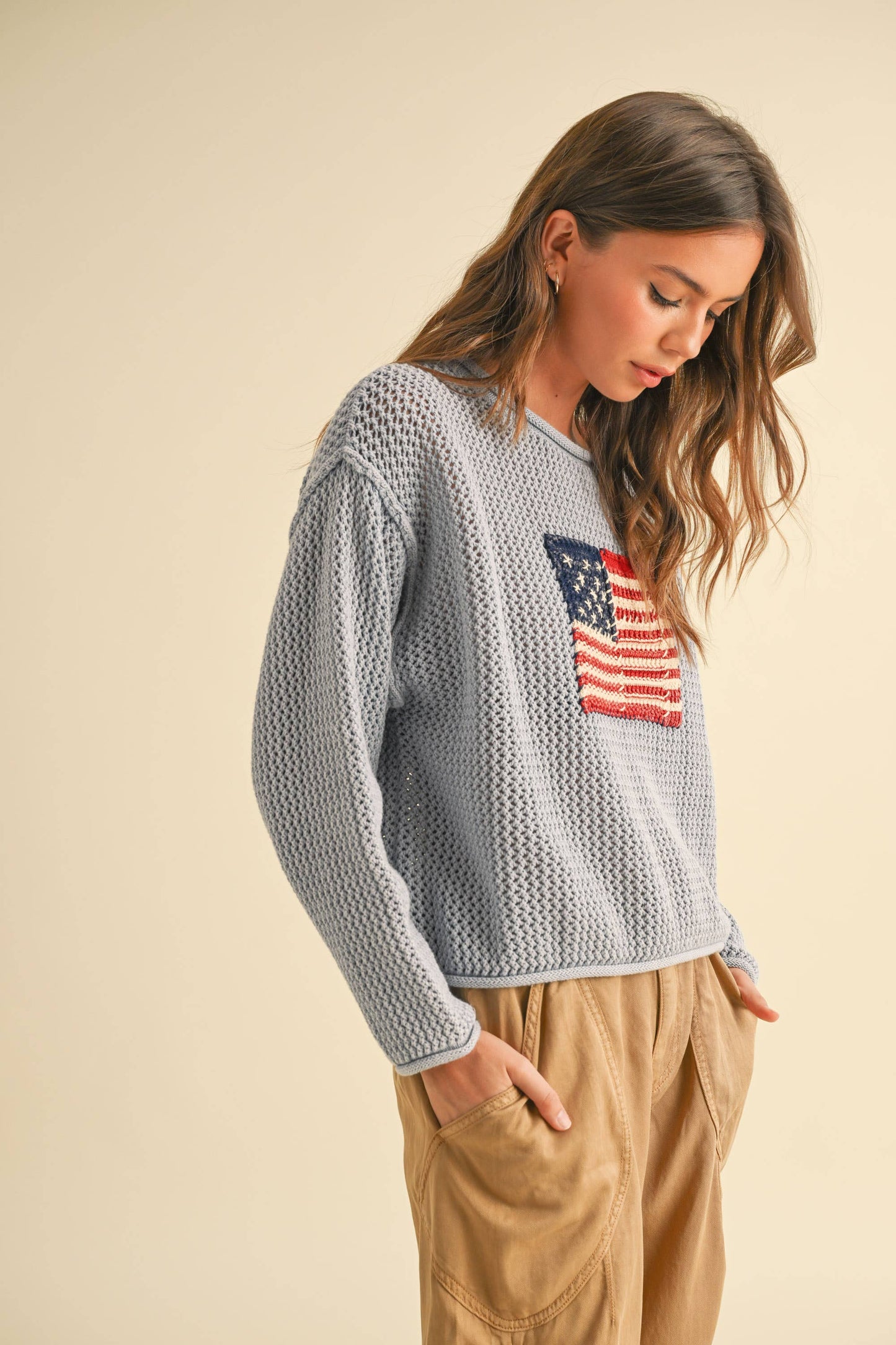 Flag Knitted Sweater
