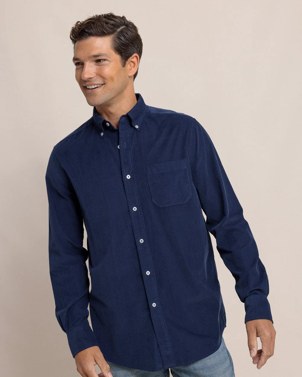 Lightweight Bedford Cord Sportshirt