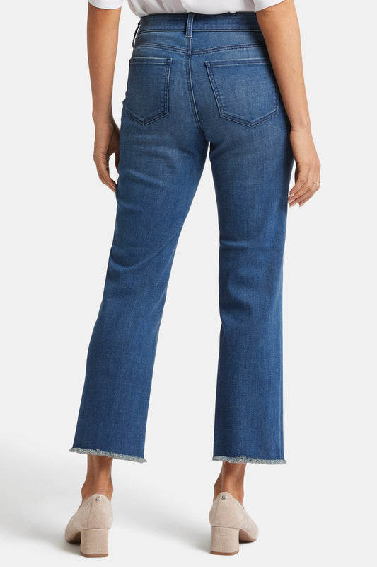 Marilyn Ankle Frayed Hems