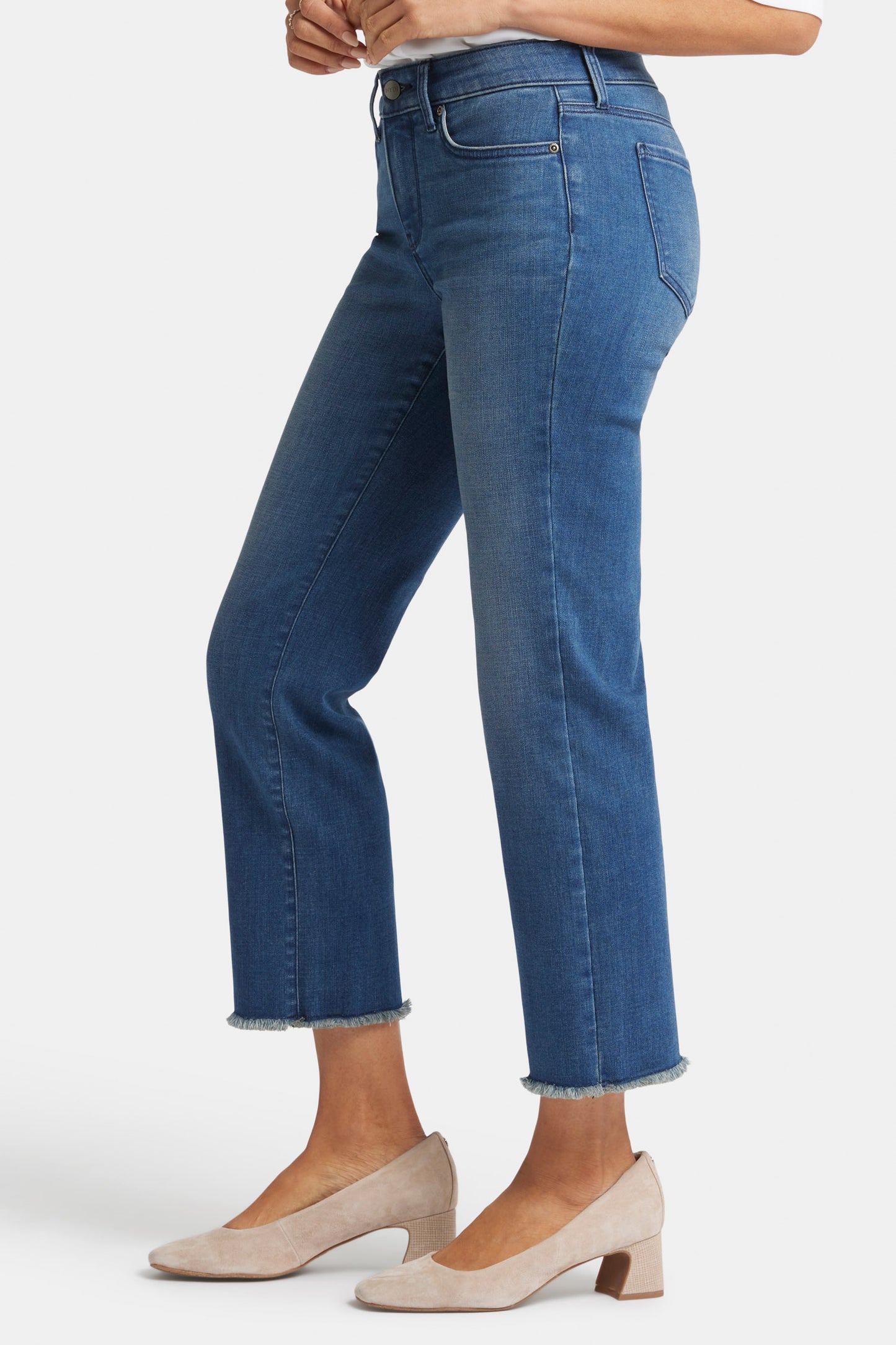 Marilyn Ankle Frayed Hems