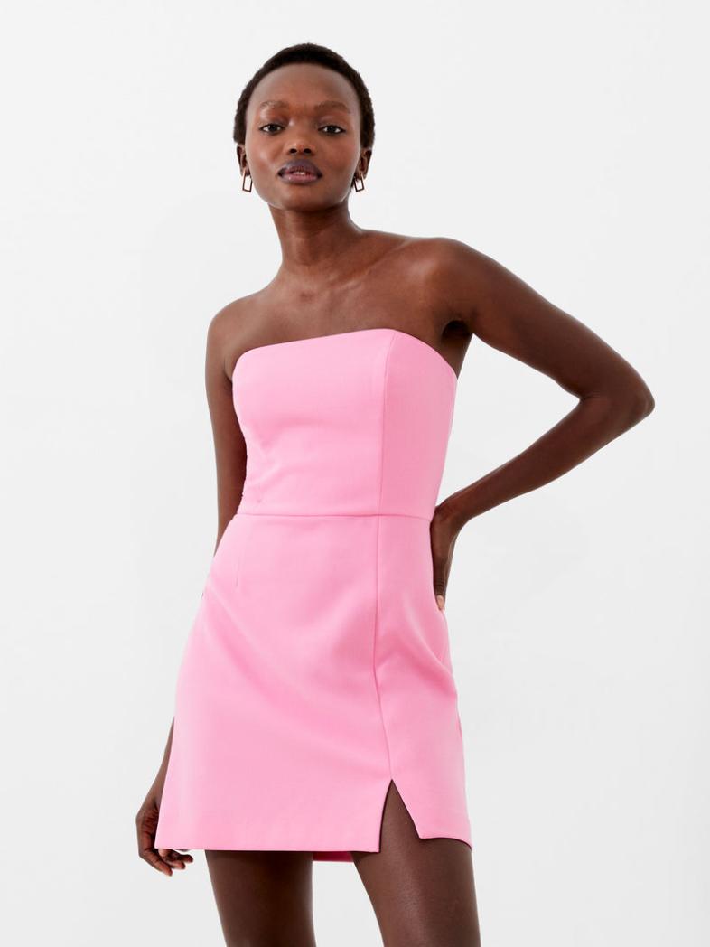 Whisper Strapless Dress Honey Lane Whisper Strapless Dress Honey Lane