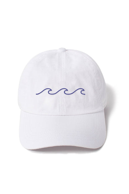 LCAP031 - "Waves" Embroidery Washed Baseball Cap