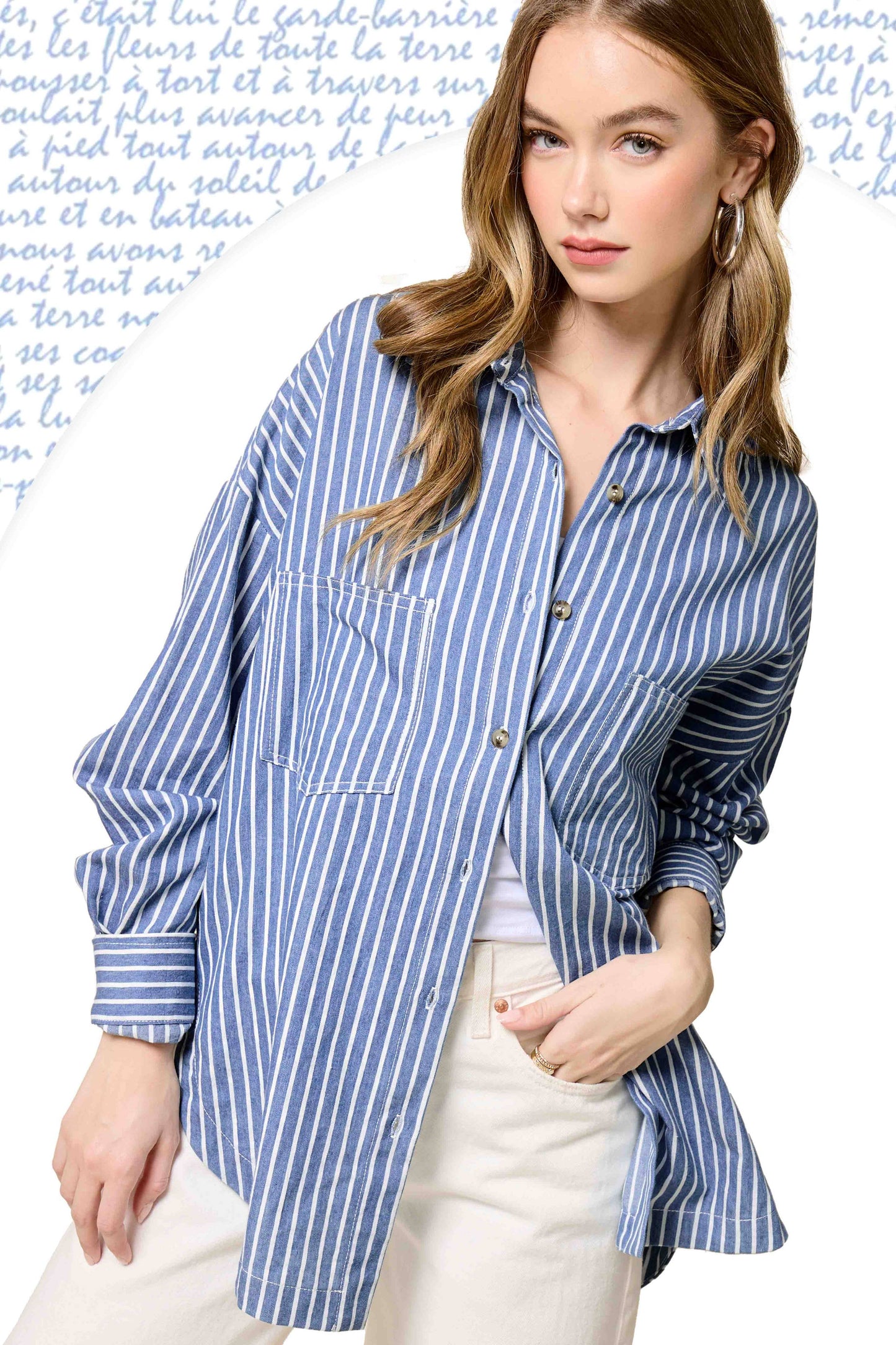Collared Button Down Shirt