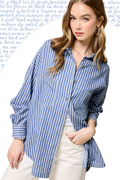 Collared Button Down Shirt