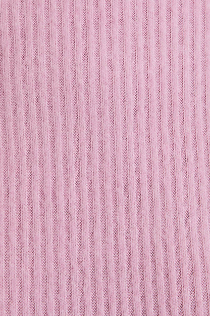 Lettuce Hem mock neck