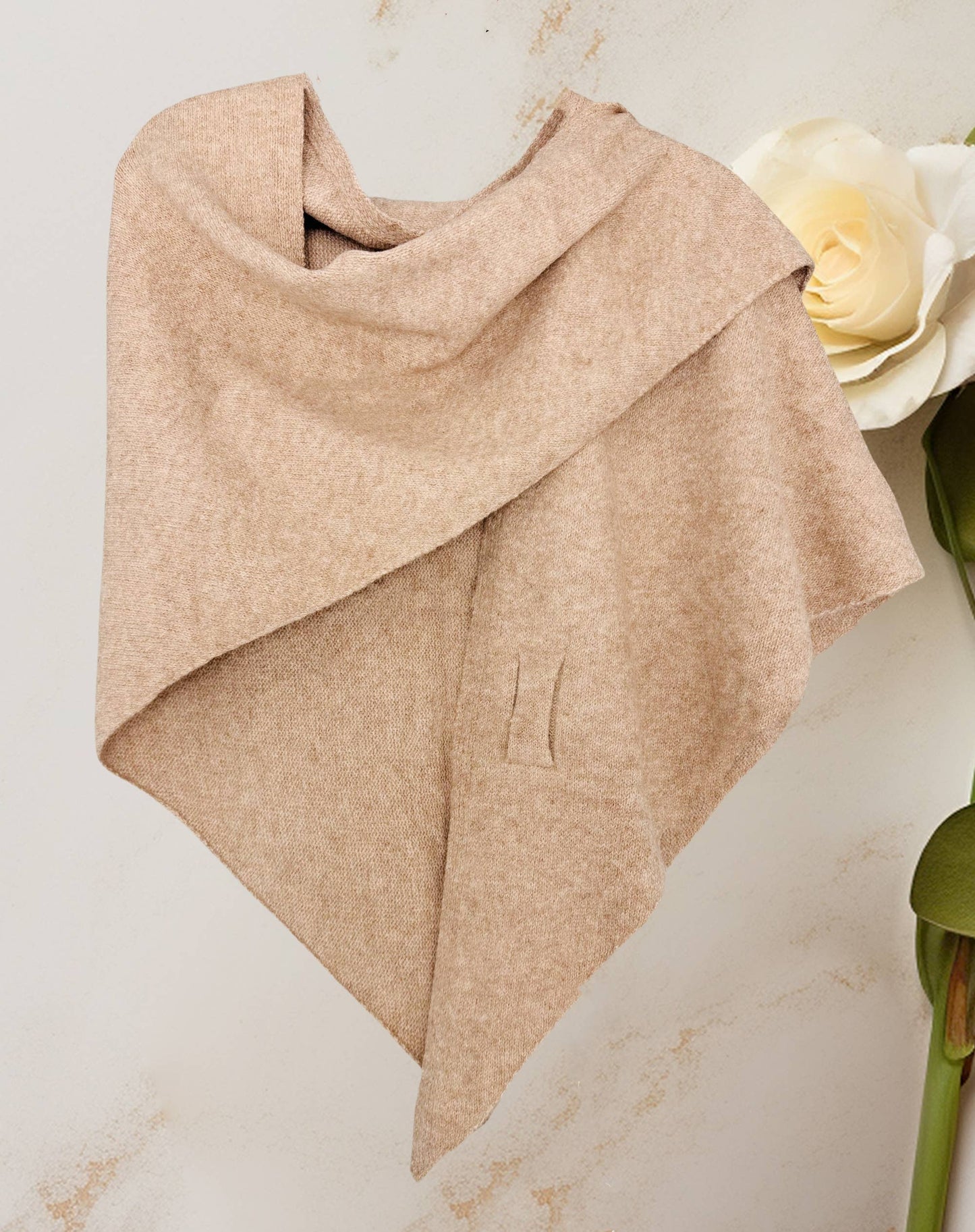 Cashmere-Blend Shawl