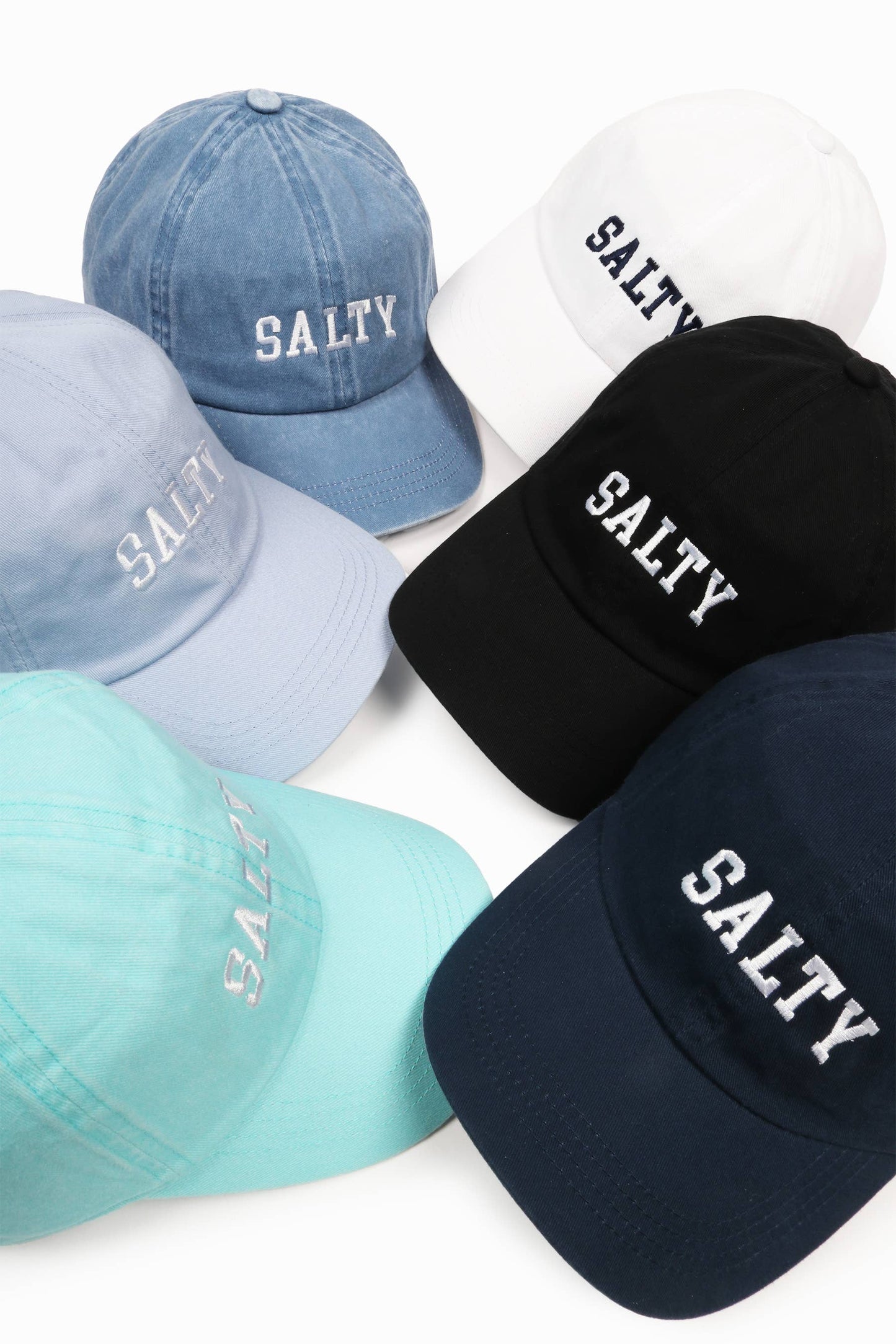 LCAP2078 - Salty Stone Washed Baseball Cap.