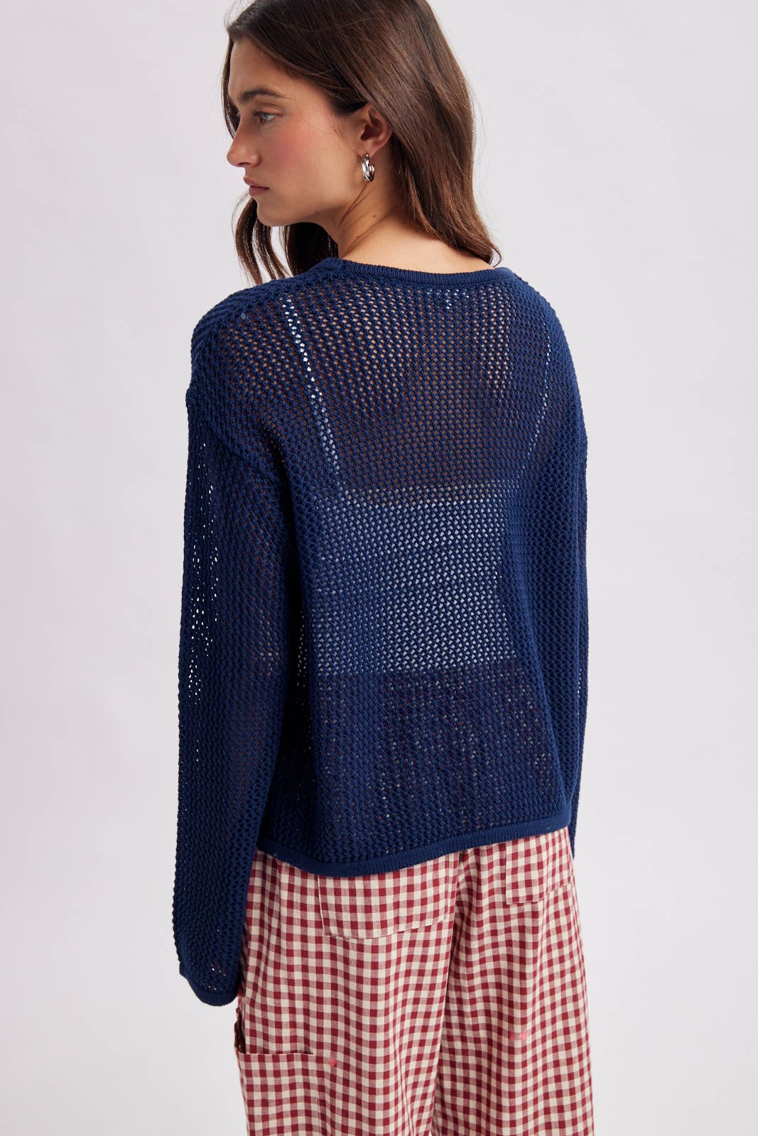 Sailor Anchor Open Knit