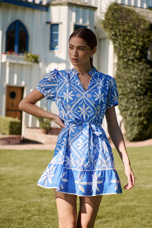 Alexie Susi Shift Mini Dress