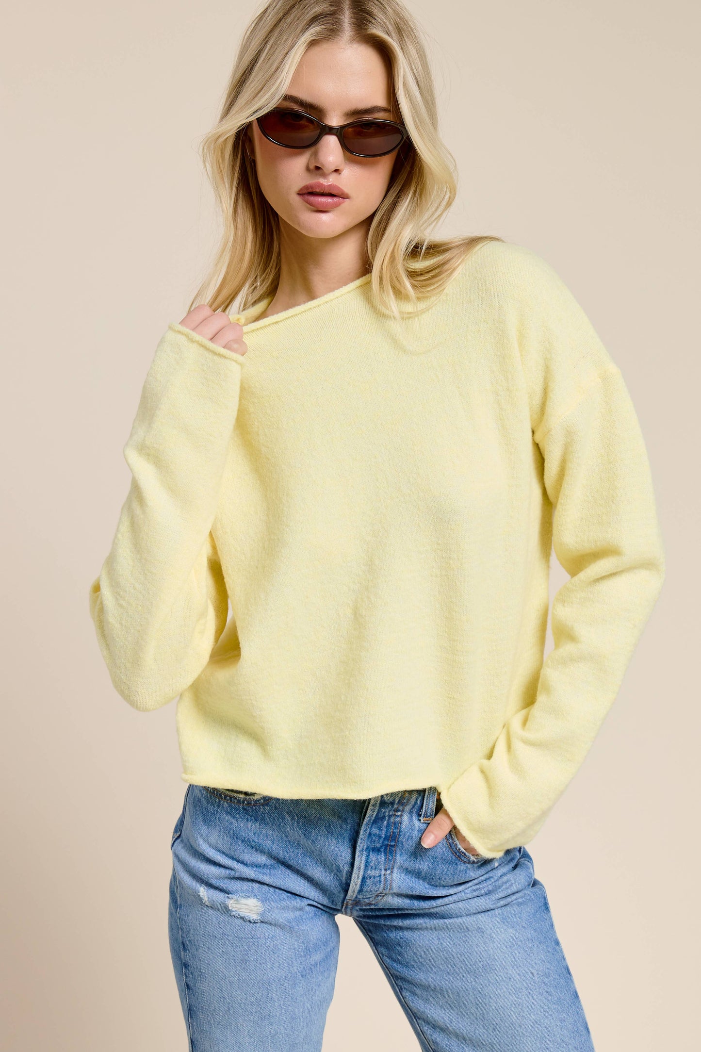 Essential Pullover Sweater Top